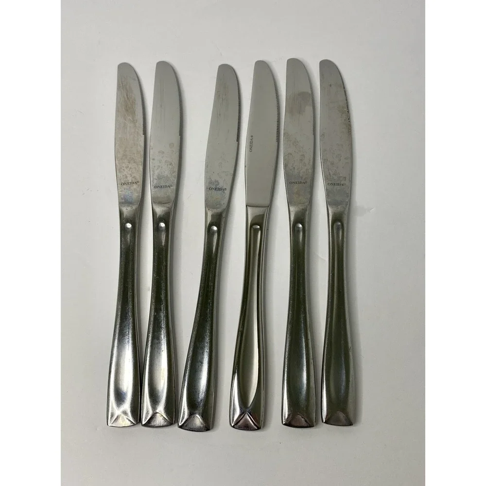 ONEIDA Lincoln Set Of 6 Dinner Knives Knife 9 1/2